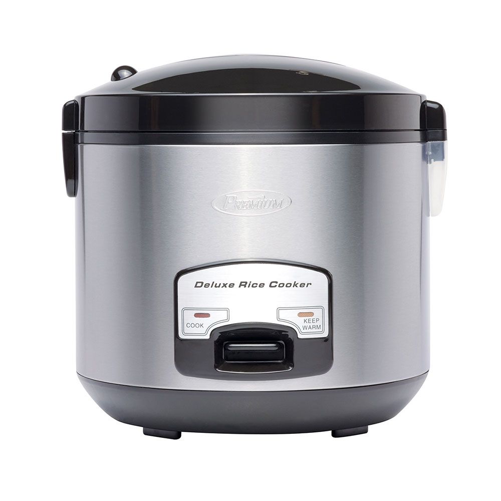 PREMIUM LEVELLA 20-Cup Deluxe Stainless Steel Rice Cooker