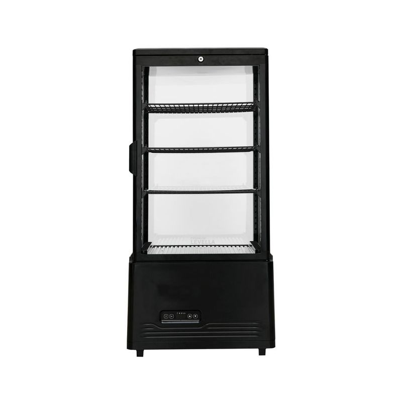 PREMIUM LEVELLA 2.9 ft³ 4-Sided Glass Refrigerated Display Case