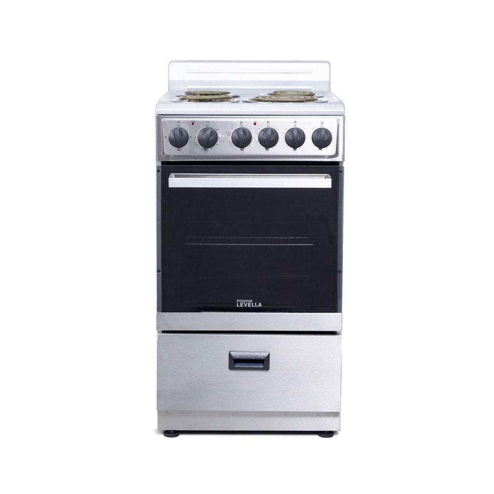 PREMIUM LEVELLA 20 in Electric Range 220V 4-Burner Single Oven