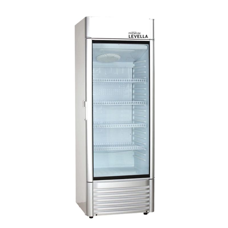 PREMIUM LEVELLA  12.5 CuFt Single Glass Door Refrigerator