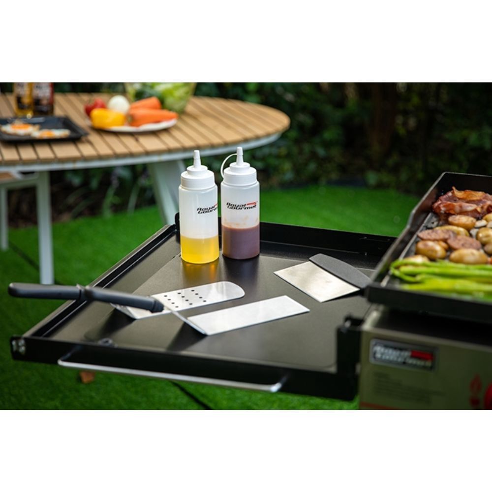 ROYAL GOURMET 5-Piece Stainless Steel Spatula Set for Griddle