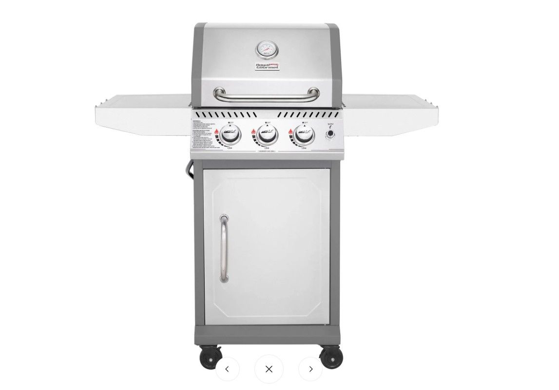 ROYAL GOURMET 3-Burner Cabinet Style Gas Grill