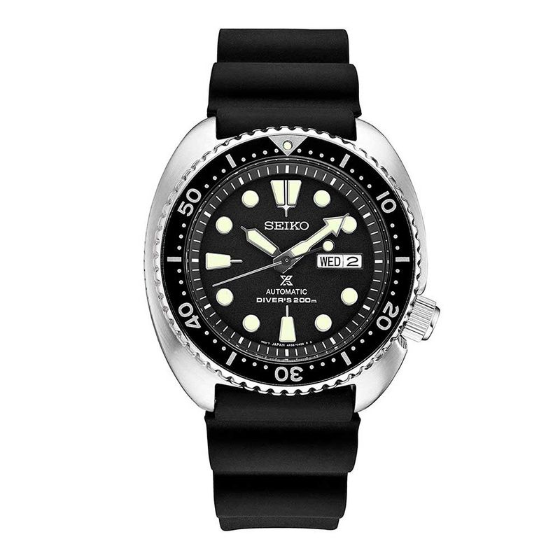 SEIKO 45mm Men's Prospex Watch in Black &amp; Stainless Steel