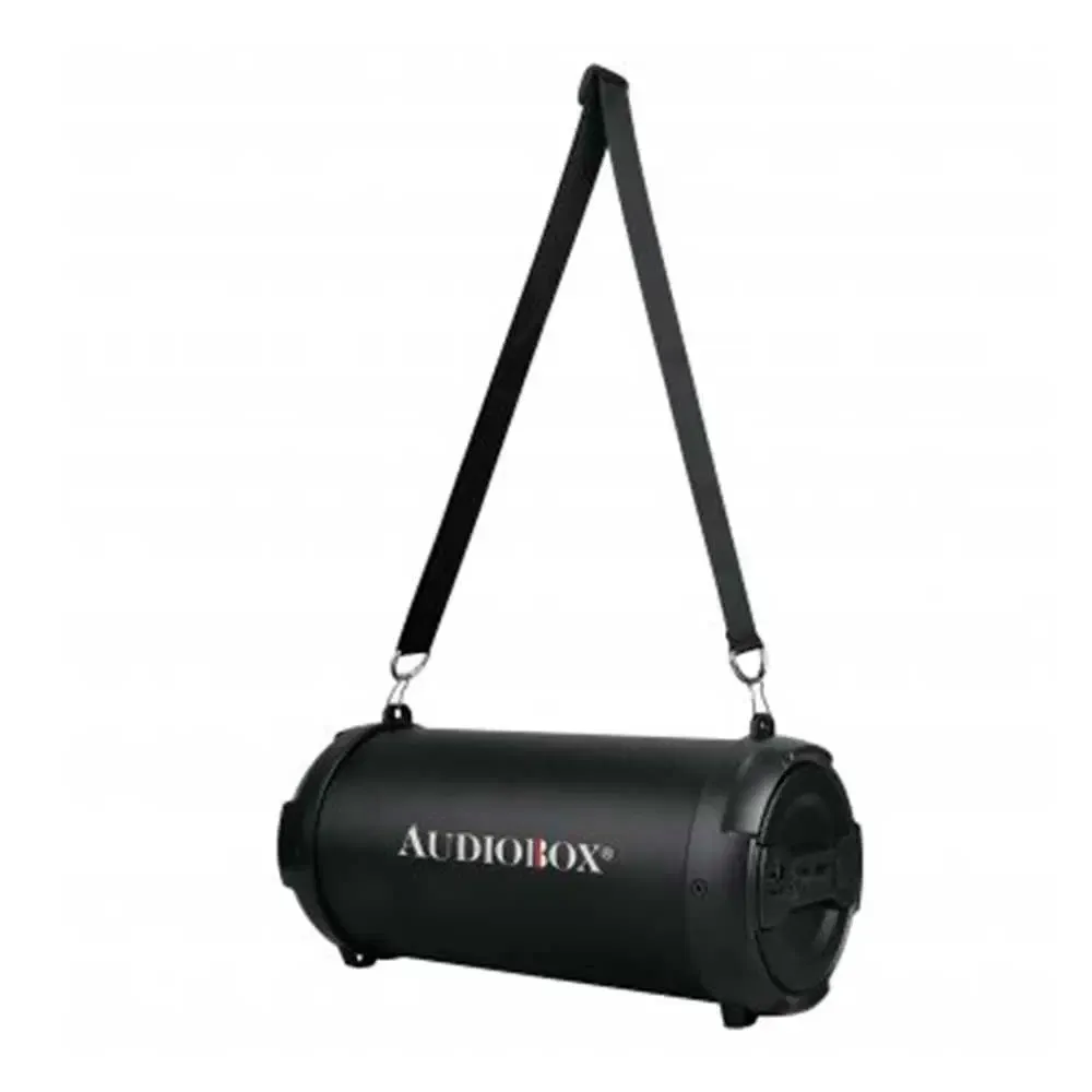 AUDIOBOX Subzooka Portable Bluetooth Speaker, Color: Black