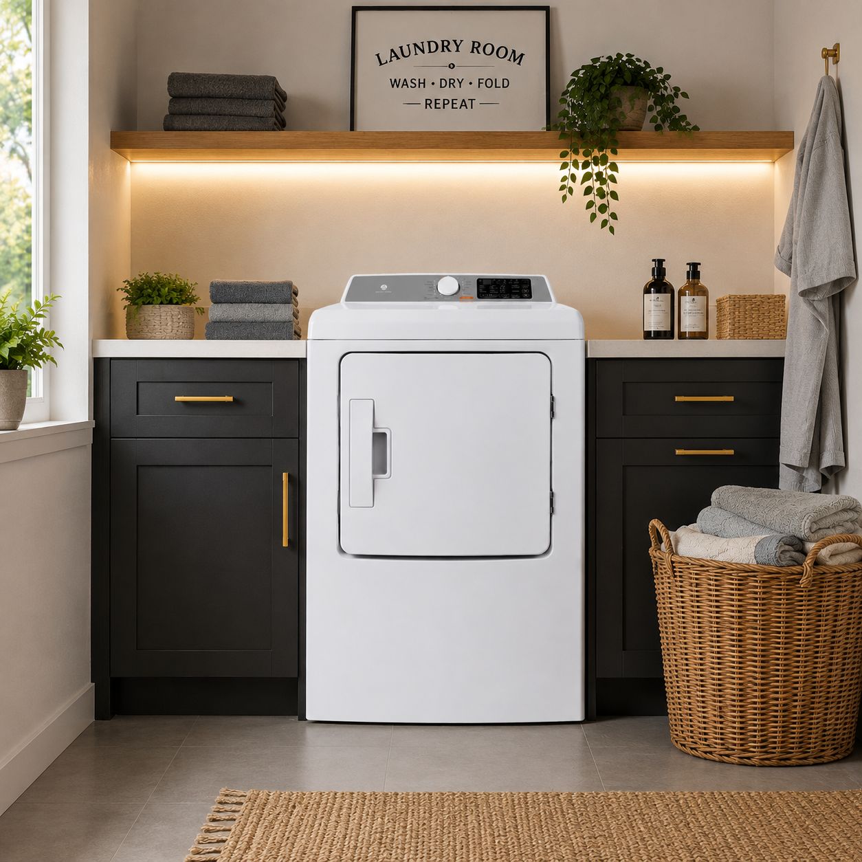 Arctic Wind 7.0 CuFt Electric Dryer in White