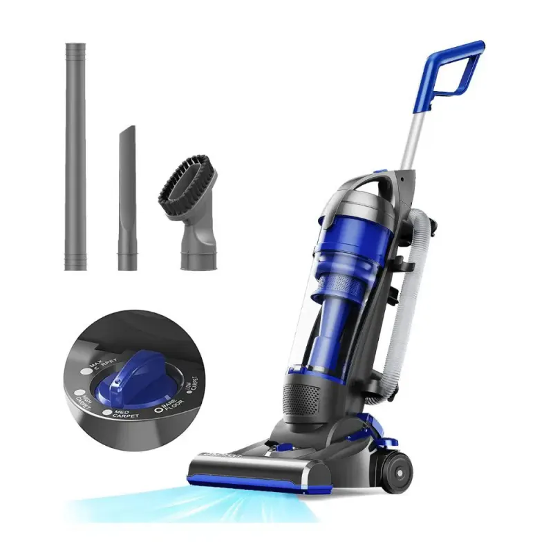 Aspiron CA024-2.8QT Upright Vacuum Cleaner, 2.80QT, Blue B0BNVLJT9K