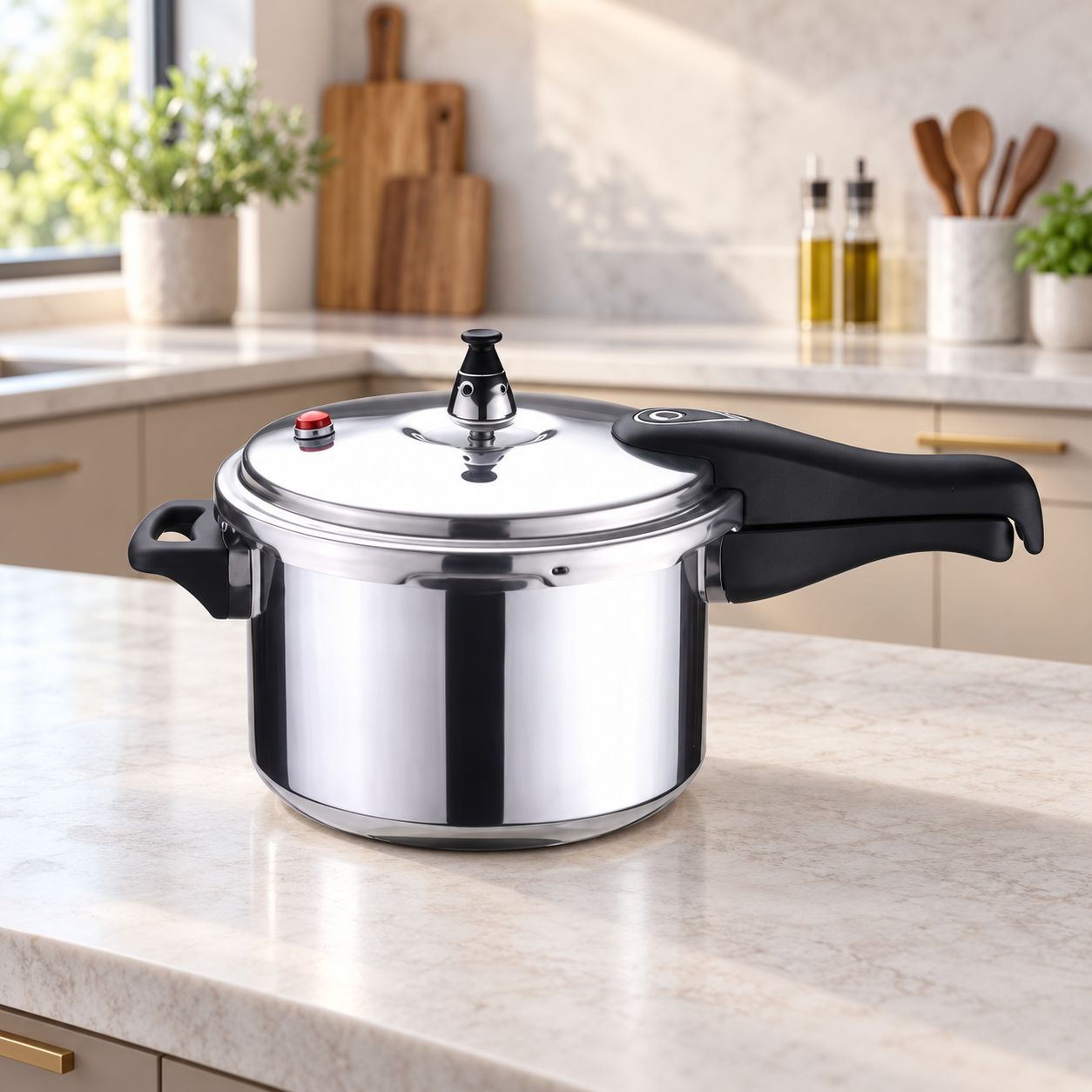 Bene Casa Aluminum Pressure Cooker 9.45 Quart 9 Liter BC-61423