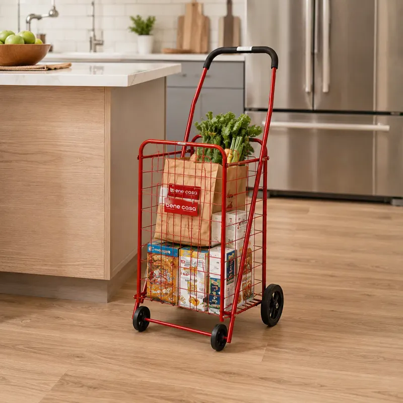 BENE CASA Small Shopping Cart