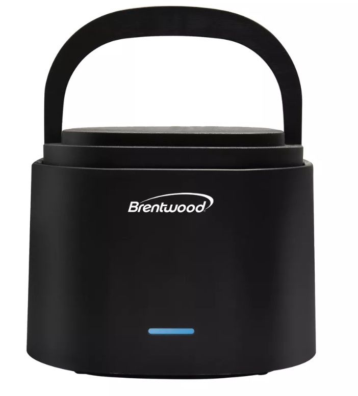 BRENTWOOD Portable Leakproof Electric Lunch Box Warmer in Black
