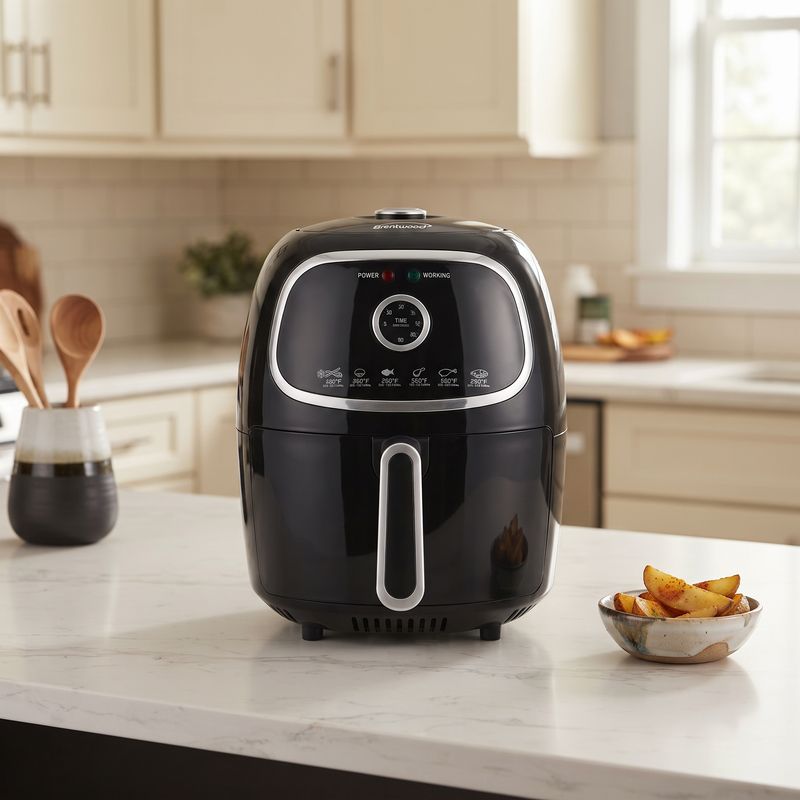 BRENTWOOD 2-QT Small Electric Air Fryer