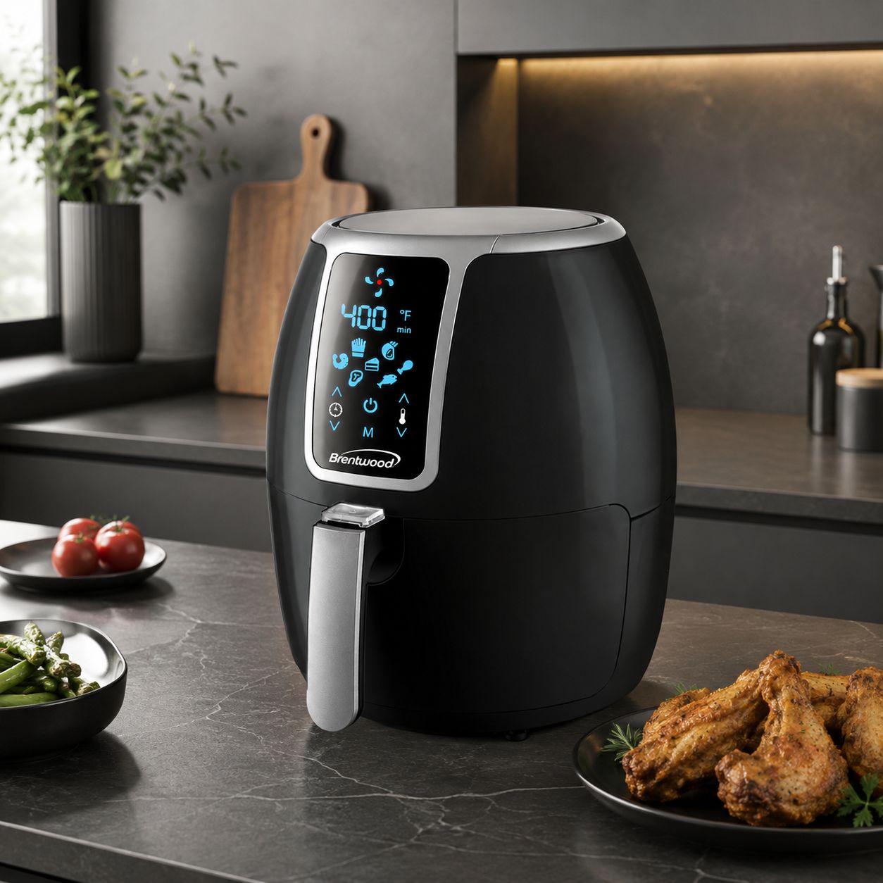 BRENTWOOD 4QT Electric Digital Air Fryer