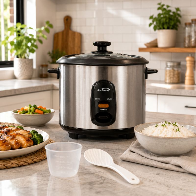 BRENTWOOD 10 Cups Electric Rice Cooker
