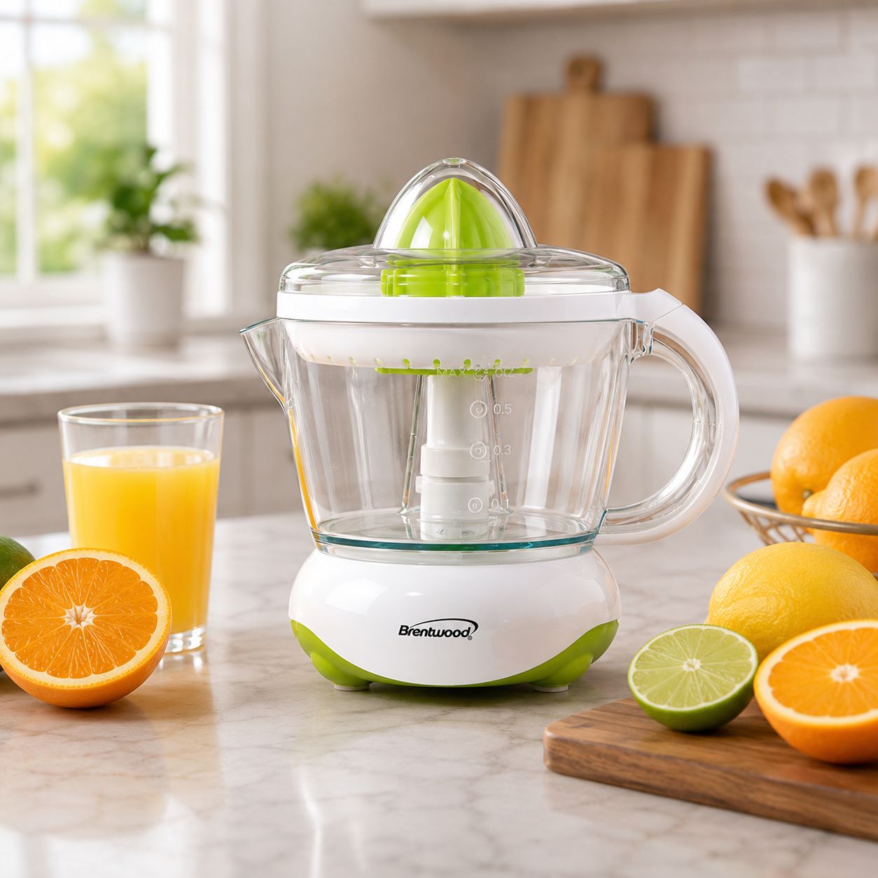 BRENTWOOD 24oz Electric Citrus Juicer
