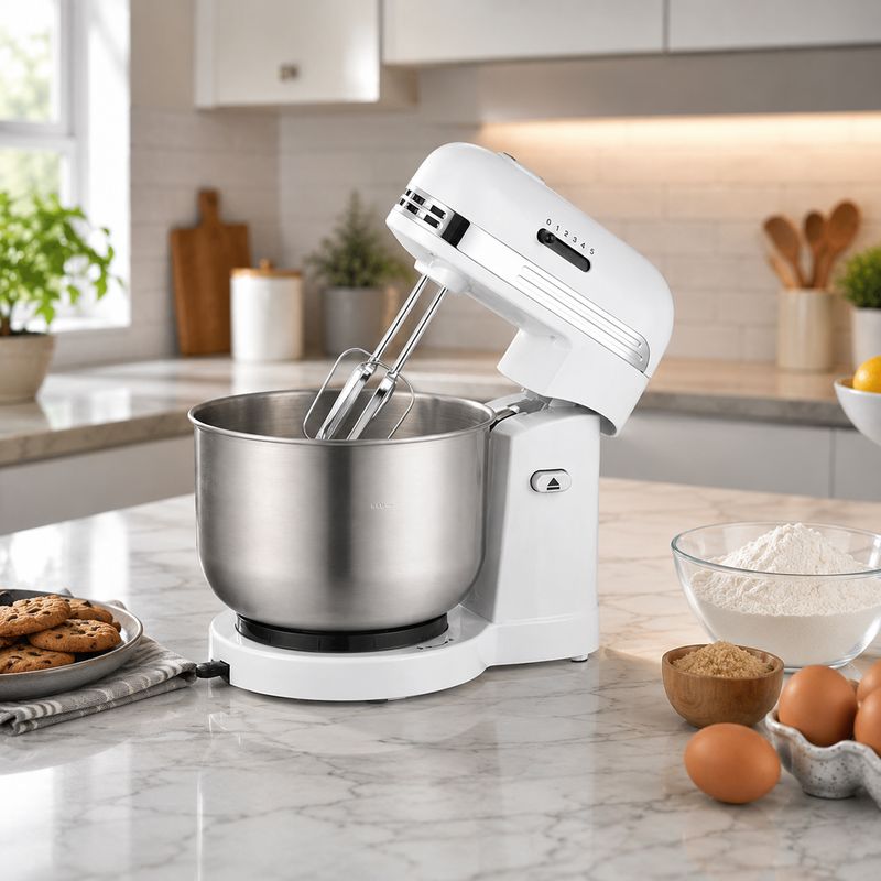 BRENTWOOD  3 QT Retro Stand Mixer 250W