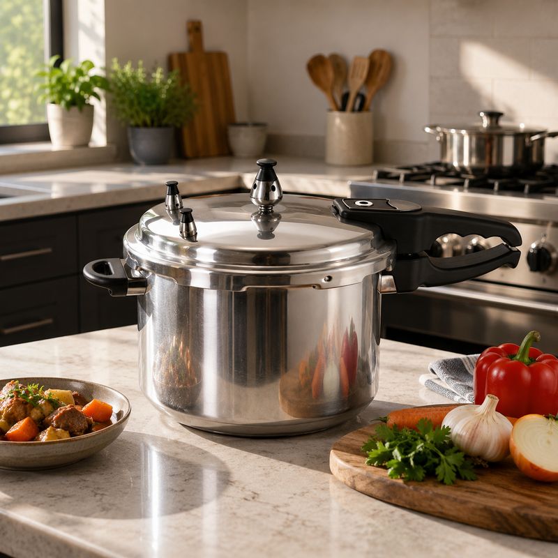 BRENTWOOD 5.5L Aluminum Pressure Cooker