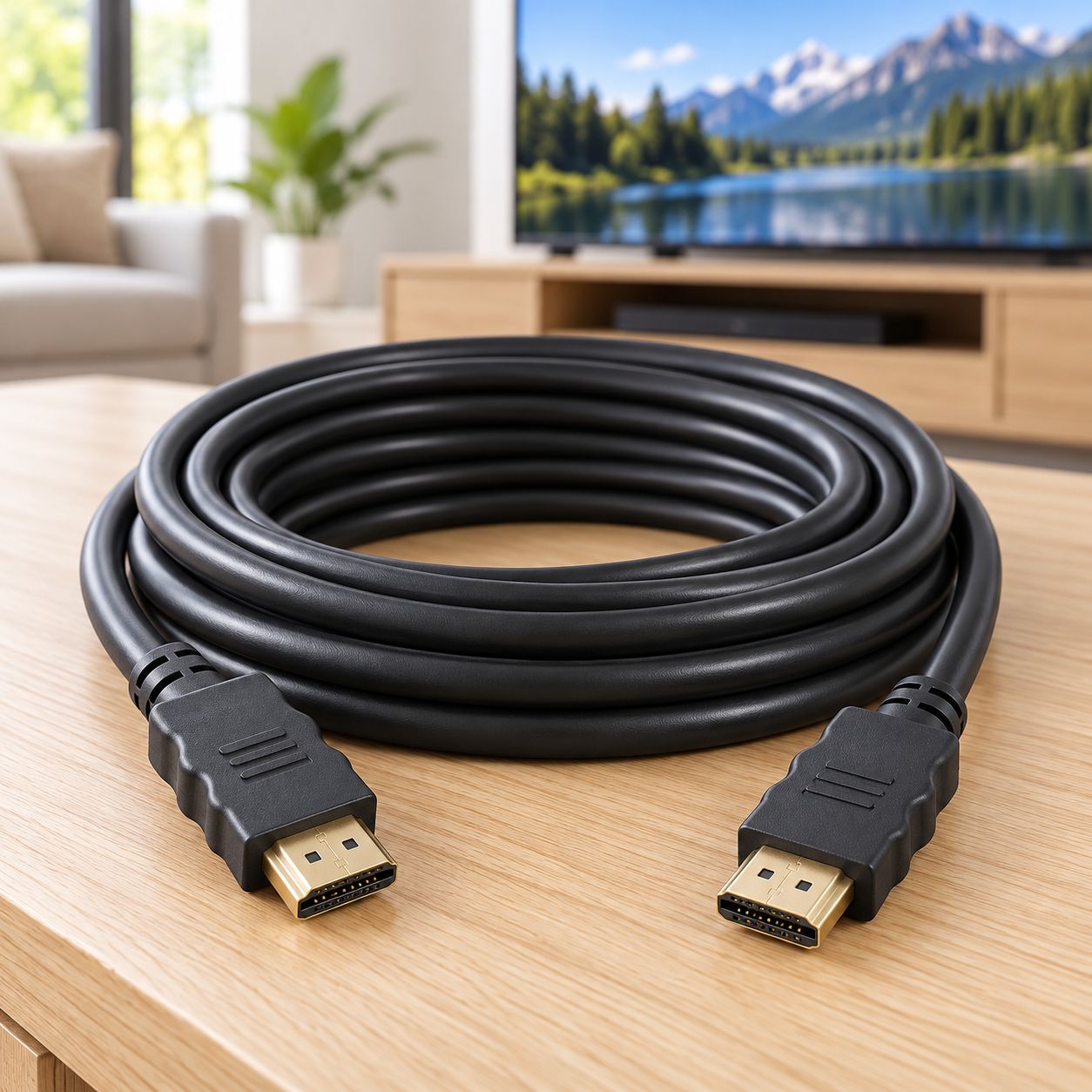 COBY 25-Ft High-Speed HDMI Cable, HDMI 2.0, 4K Ultra HD (CHD25A)