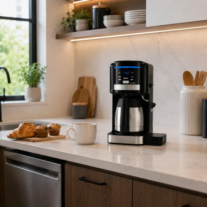 Cuisinart Coffee Plus 12 Cup Programmable Coffeemaker Plus Hot Water System - Black - CHW-16
