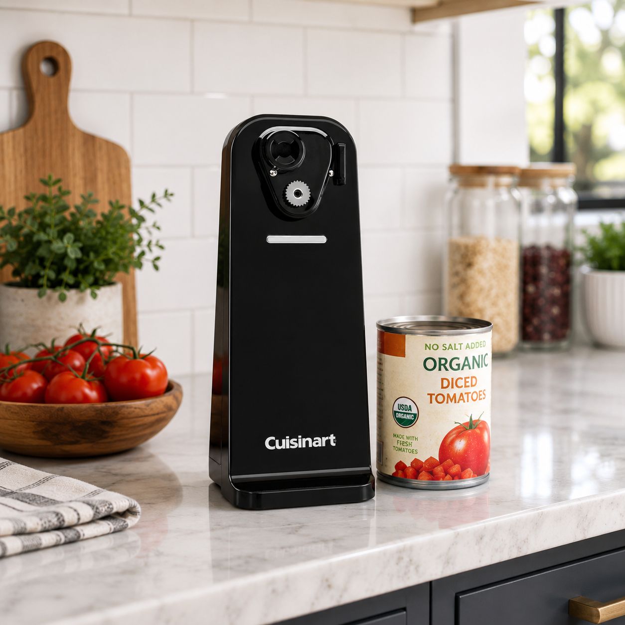 Cuisinart CCO-50BKN Deluxe Electric Can Opener, Black