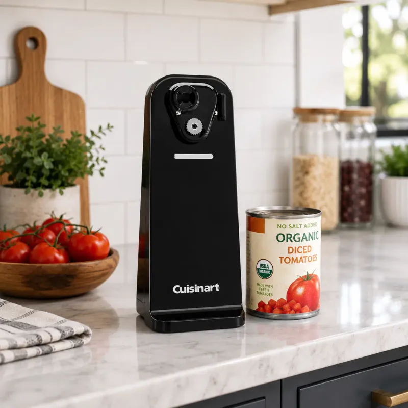 Cuisinart CCO-50BKN Deluxe Electric Can Opener, Black