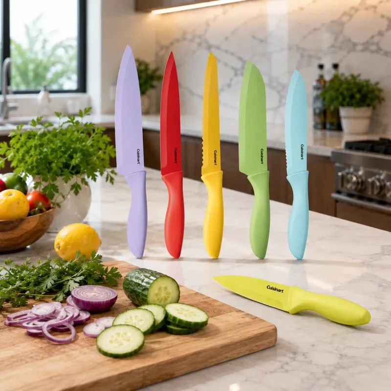 Cuisinart Advantage Color Collection 12-Piece Knife Set C55-12PCER1
