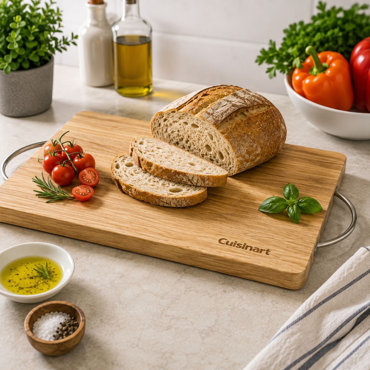 Cuisinart 15" Acacia Cutting Board CWB-15AW