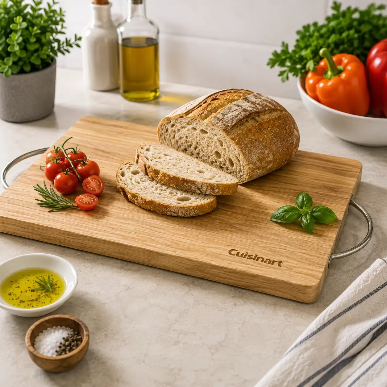 Cuisinart 15" Acacia Cutting Board CWB-15AW