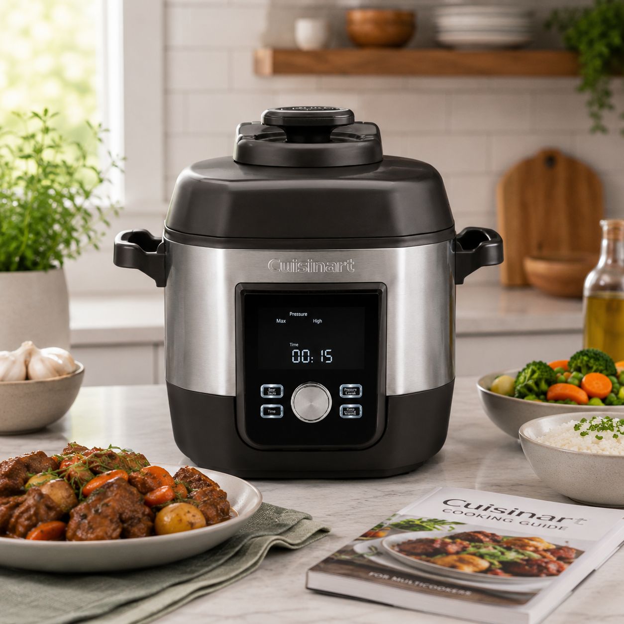 Cuisinart 6-Qt. High Pressure Multicooker CPC-900NAS