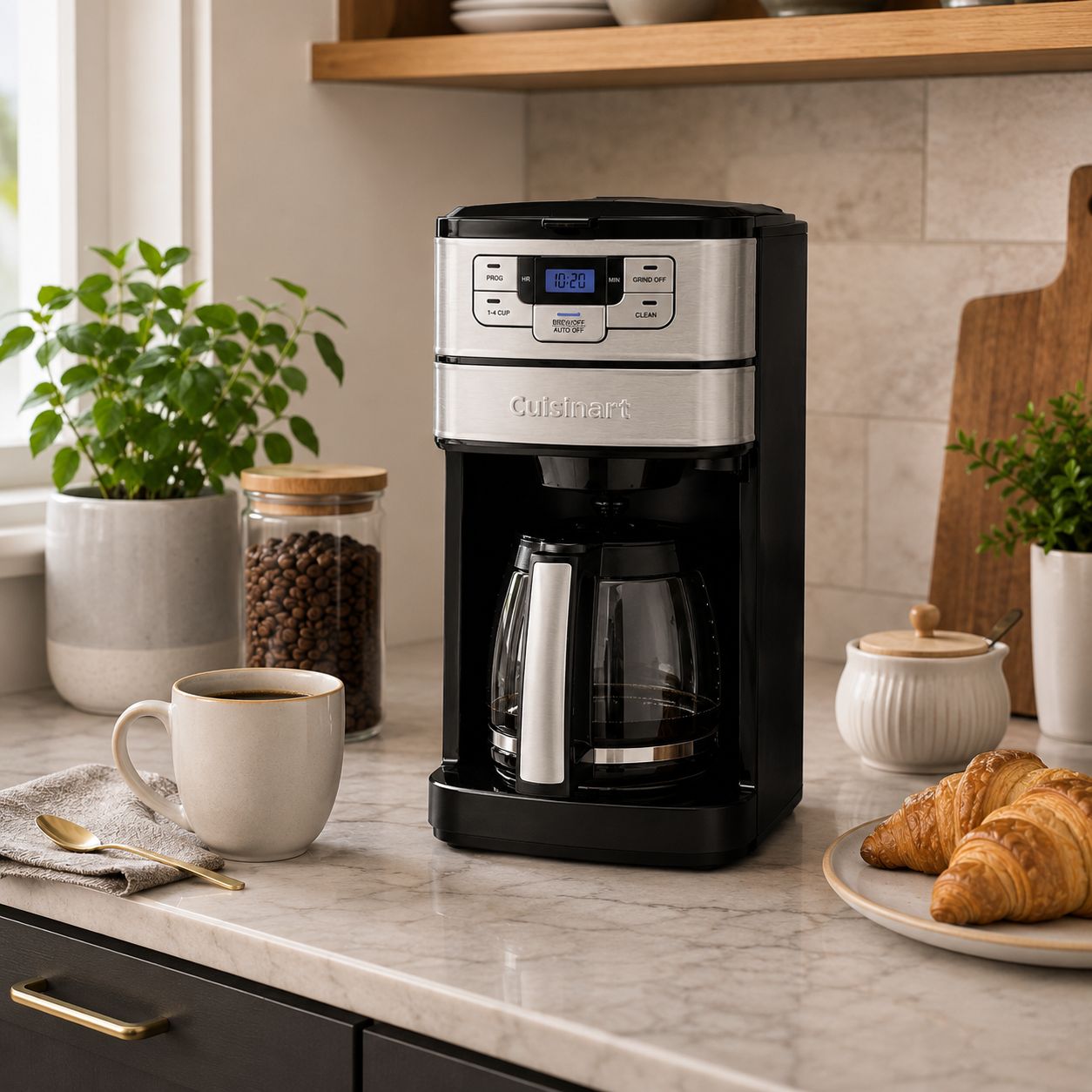 Cuisinart DGB-400 Automatic Grind and Brew 12-Cup Coffeemaker DGB-400
