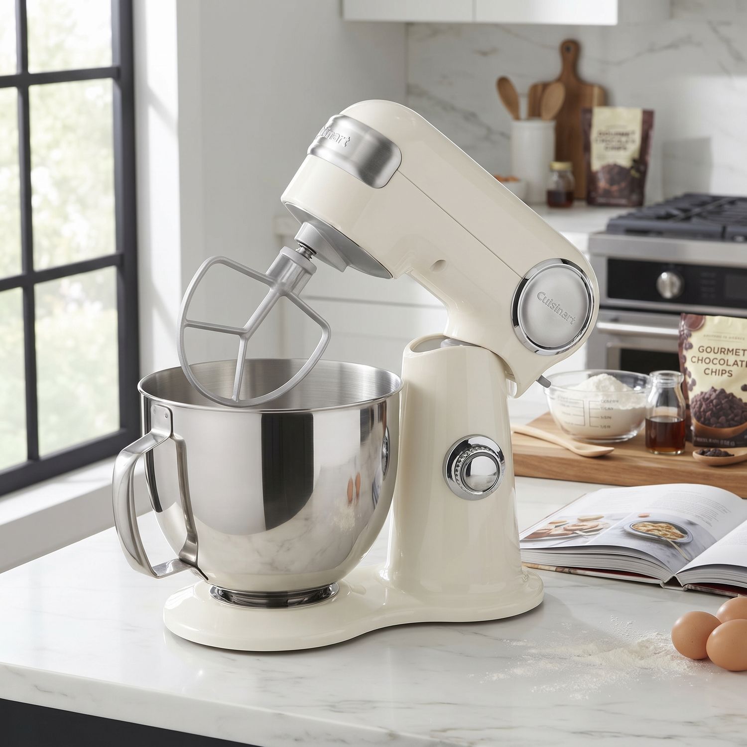 Cuisinart Precision Master 5.5qt Stand Mixer SM-50CRM