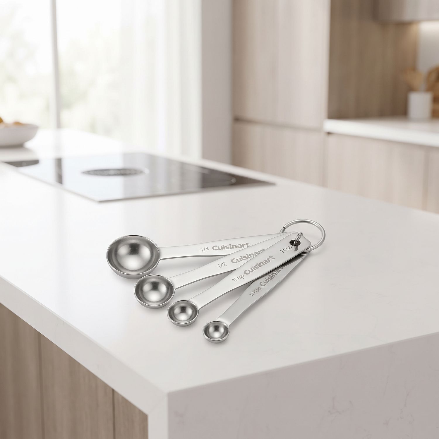 Cuisinart Stainless Steel Measuring Spoons, Set of 4 CTG-00-SMP