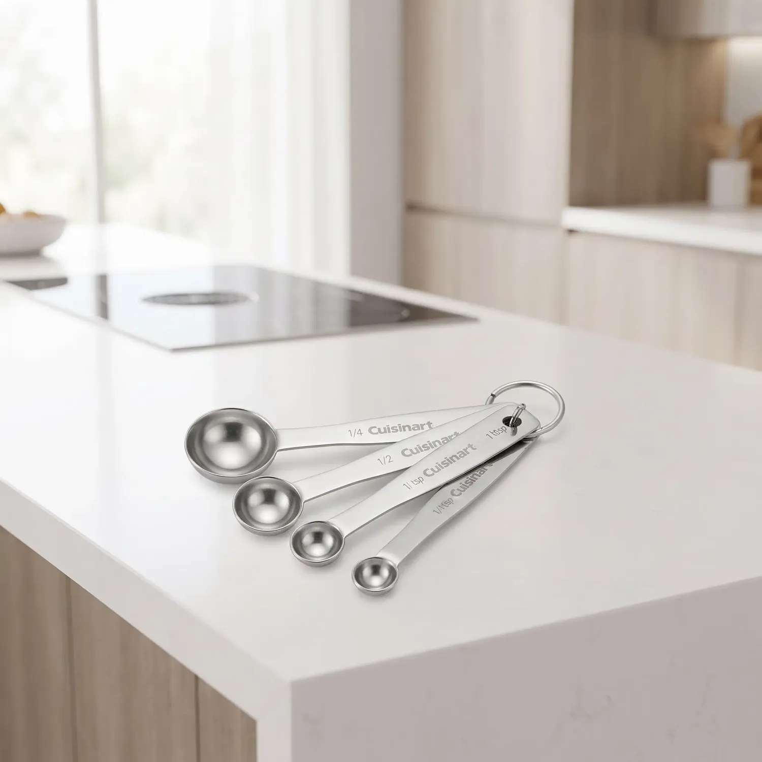 Cuisinart Stainless Steel Measuring Spoons, Set of 4 CTG-00-SMP