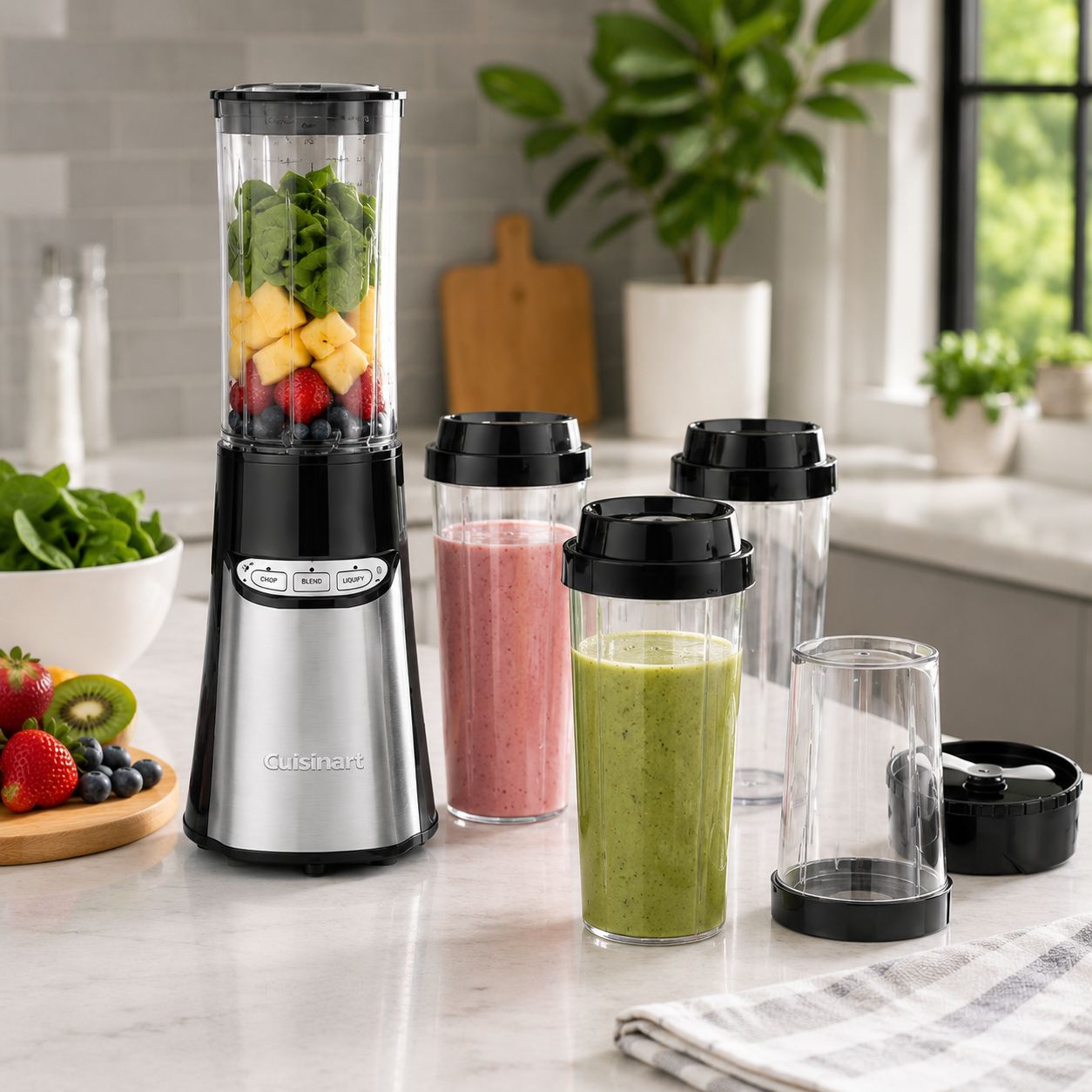 Cuisinart 350 Watt BPA-Free Blender, Black, 32 Ounce CPB-300P1