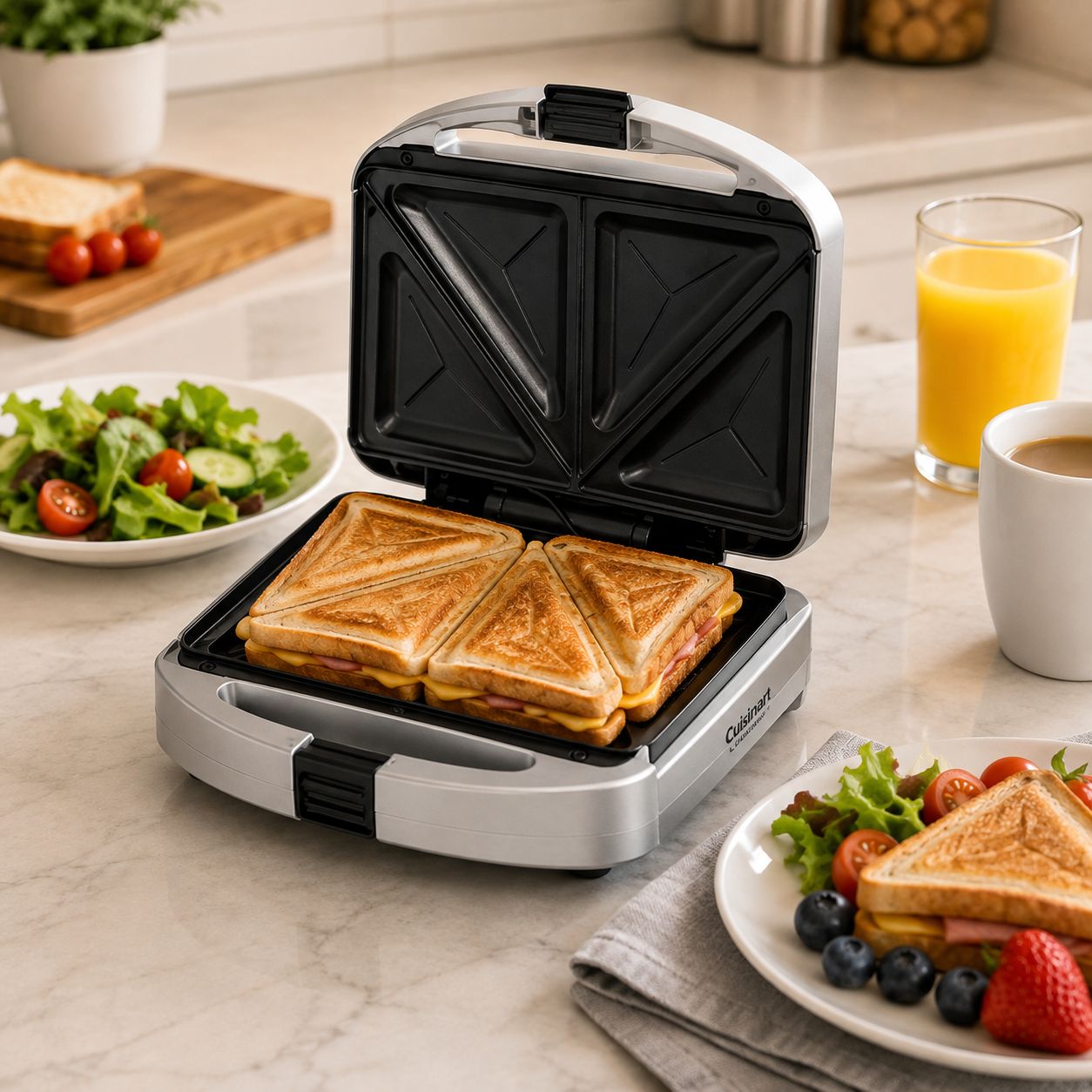 Cuisinart Grills Sandwich Maker WM-SW2N1