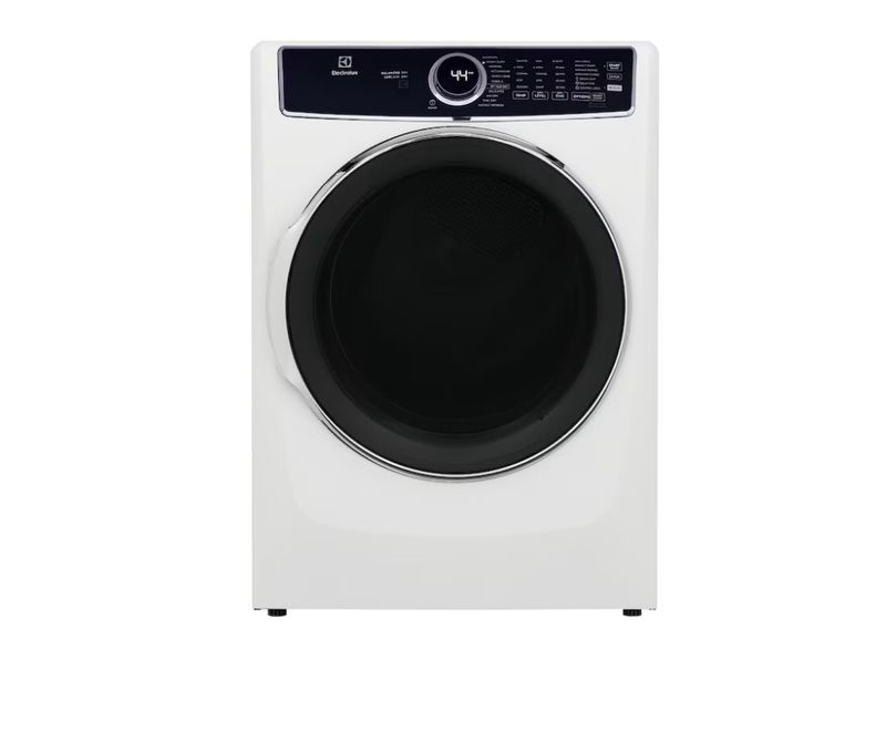ELECTROLUX  8 CuFt Electric Dryer Front Load Steam Dryer in White
