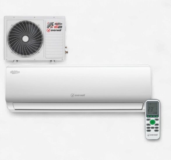 EVERWELL 12000BTU Mini Split Inverter 110V/20 SEER With Cooling Only &amp; WIFI R410A