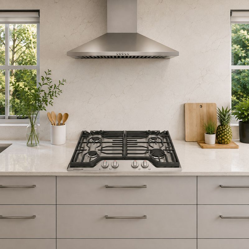 Frigidaire 30" Gas Range Cooktop Stainless Steel