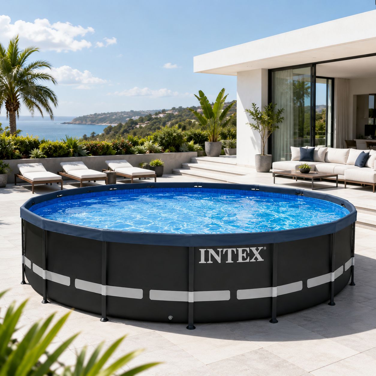 Intex 16FT X 48IN Ultra XTR Frame Pool Set with Pump