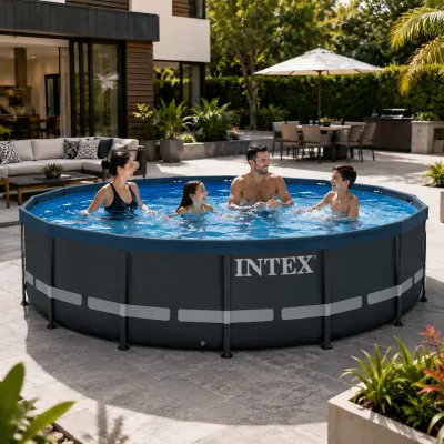 INTEX 16FT X 48IN Ultra XTR Frame Pool Set with Pump