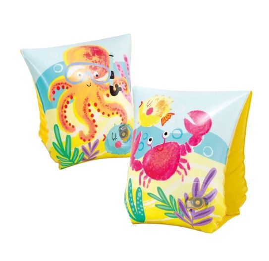 INTEX Tropical Buddies Inflatable Arm Bands  Floaties