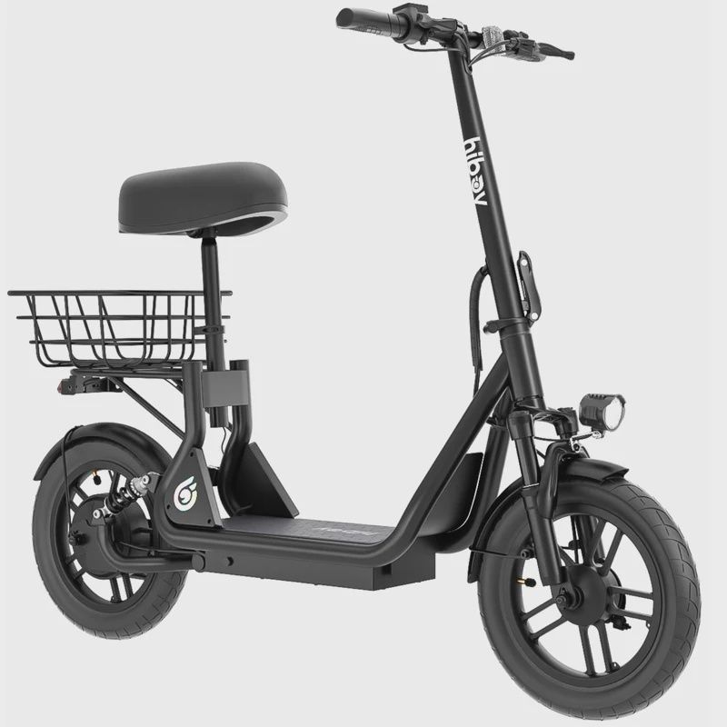 HIBOY Q2 Electric Seat Scooter / Warranty covers parts only. Tires are not covered under warranty.