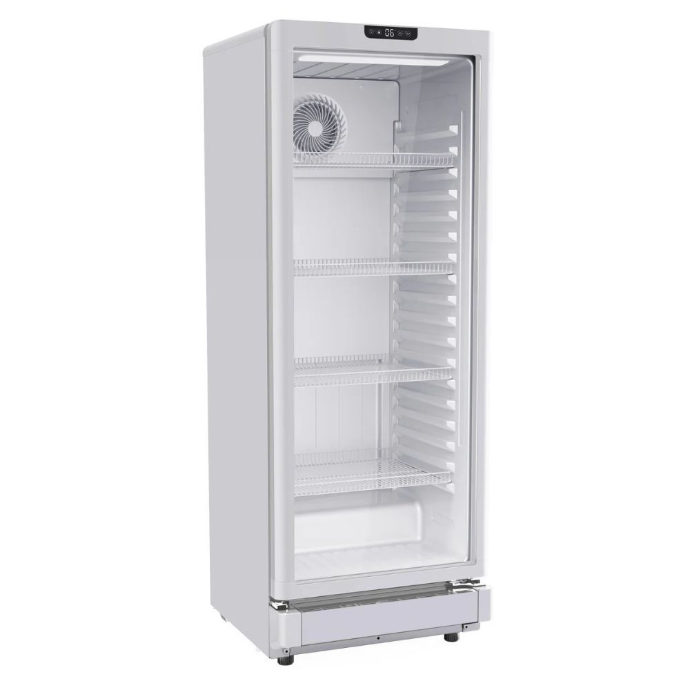 GRS  7.1 CuFt Display Refrigerator, Color: White