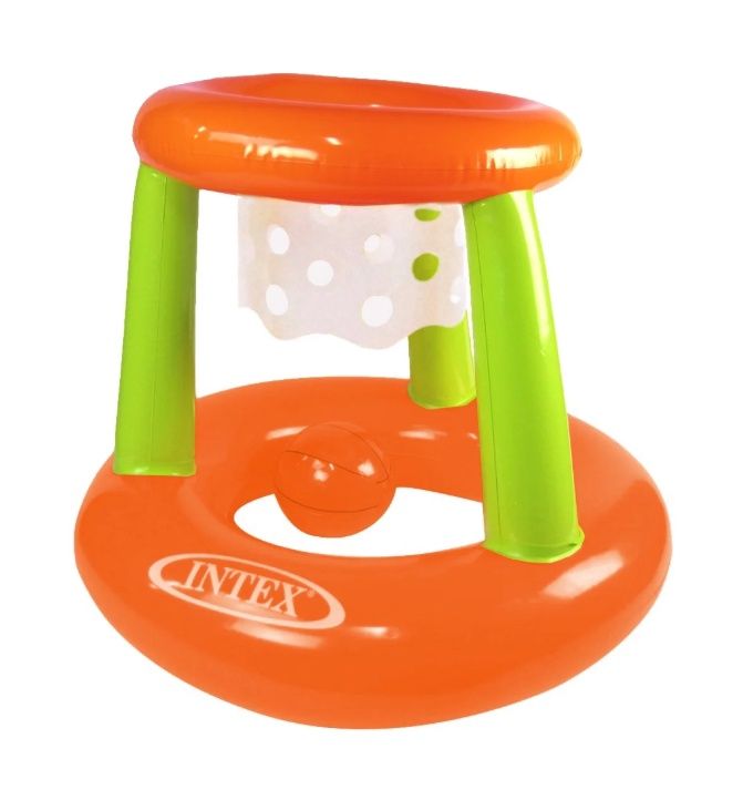 INTEX Inflatable Pool Floating Basketball Hoop