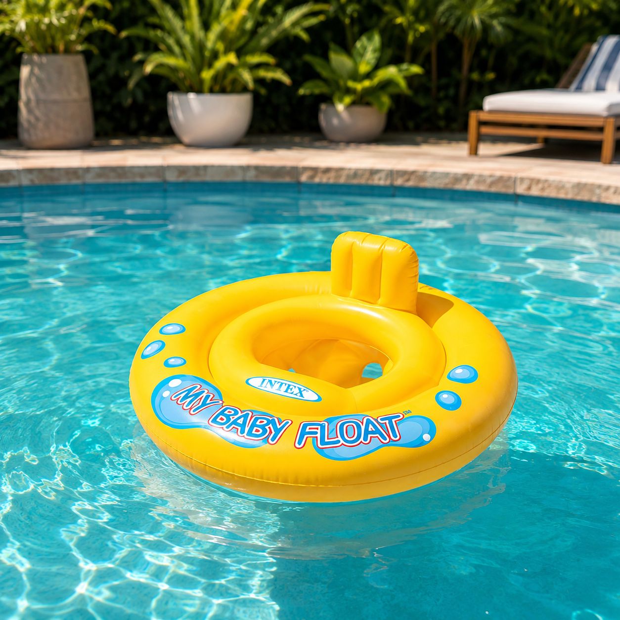 Intex Round Baby Basket Floaty