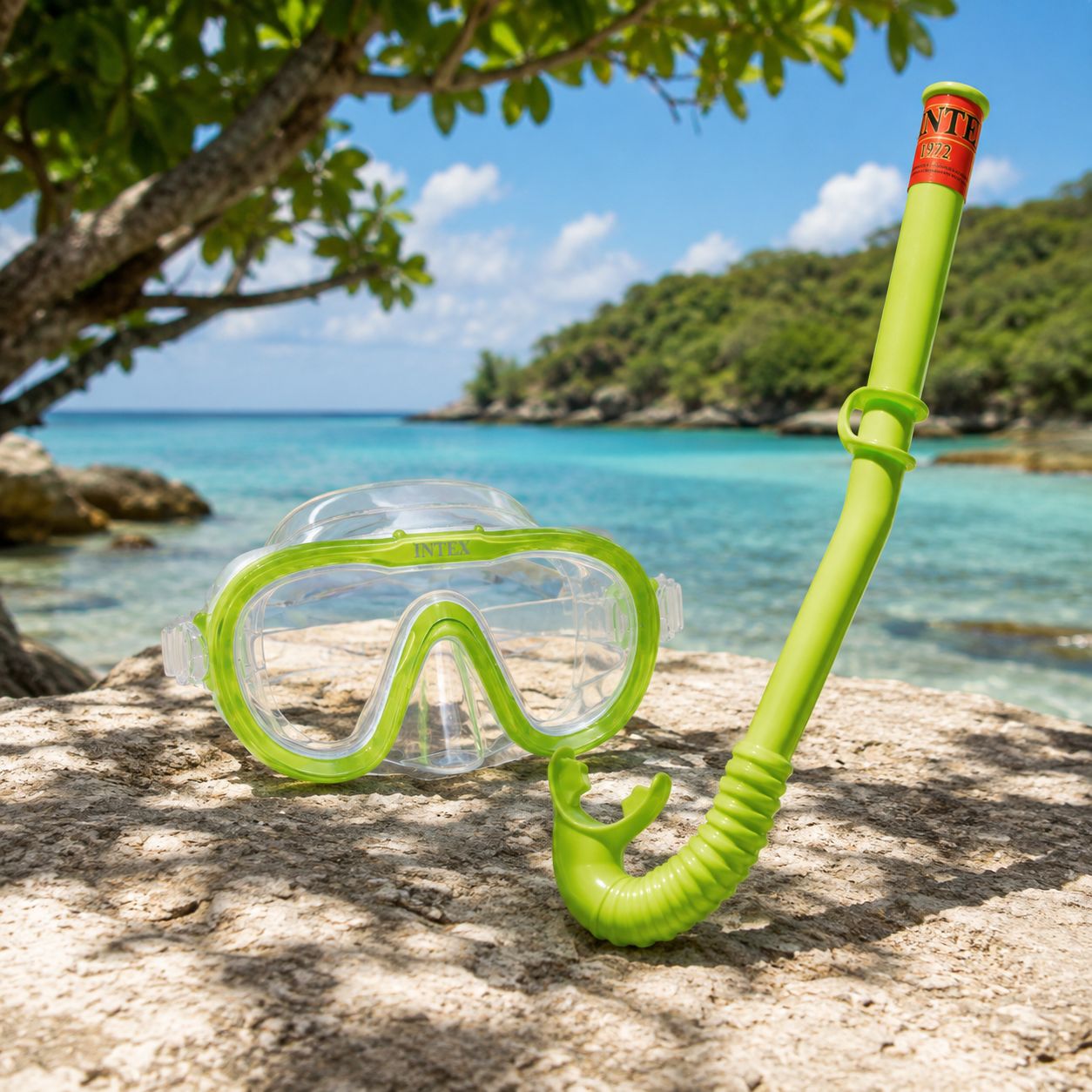 Intex Adventurer Swim Snorkel Set 55642E