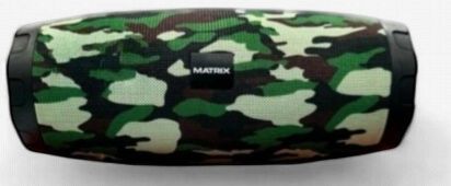 MATRIX Boom Blasting Blurtooth Speaker in Camouflage