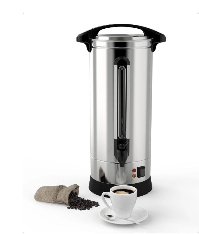 KYBOLT 10L Commercial Coffee Urn in Stainless Steel