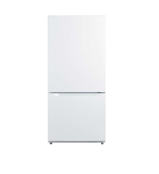 MIDEA 18.7 CuFt Bottom Mount Refrigerator in White