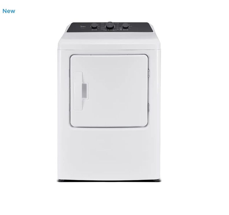MIDEA 7.0 CuFt Front Load Electric Dryer with Sensor Dry