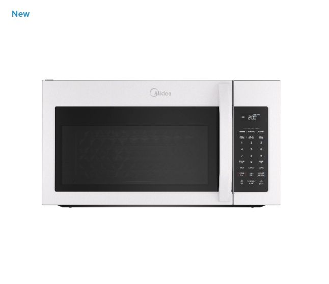 MIDEA 1.7 CuFt 29.88" Over the Range Microwave, Color: White