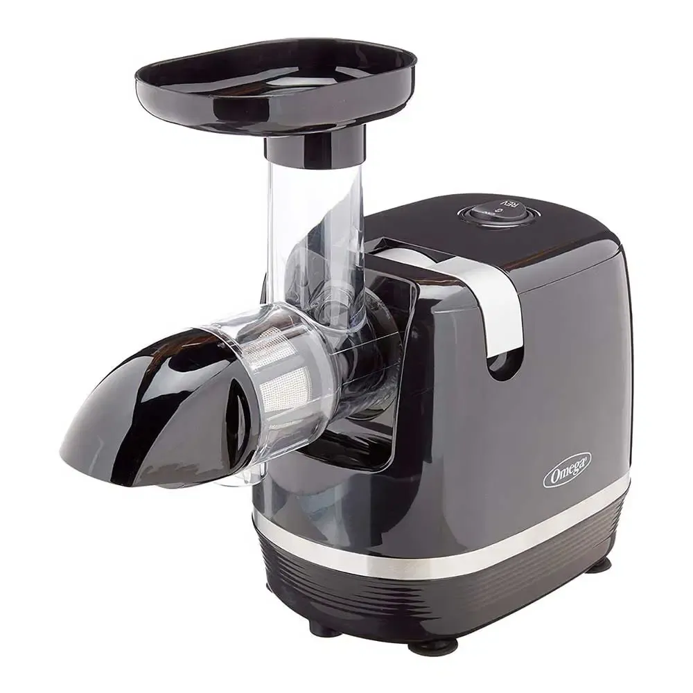 OMEGA Cold Press Electric Juicer, Color: Black